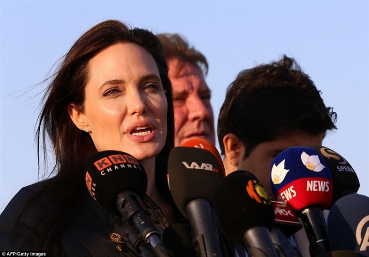 Angelina Jolie in Iraq